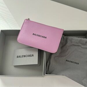 Balenciaga long card holder wallet